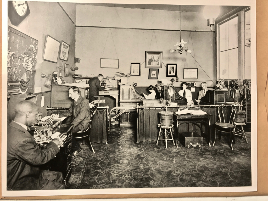 Photograph of a Hammond sales office